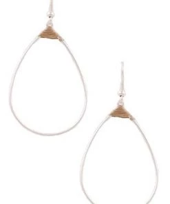 Art Box Multi Metal Teardrop Earrings ACCESSORIES