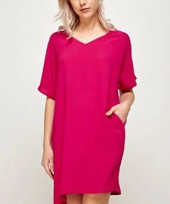 2Hearts Easy V-Neck Dress DRESSES
