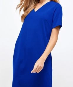 2Hearts DRESSES V-Neck Shift Dress