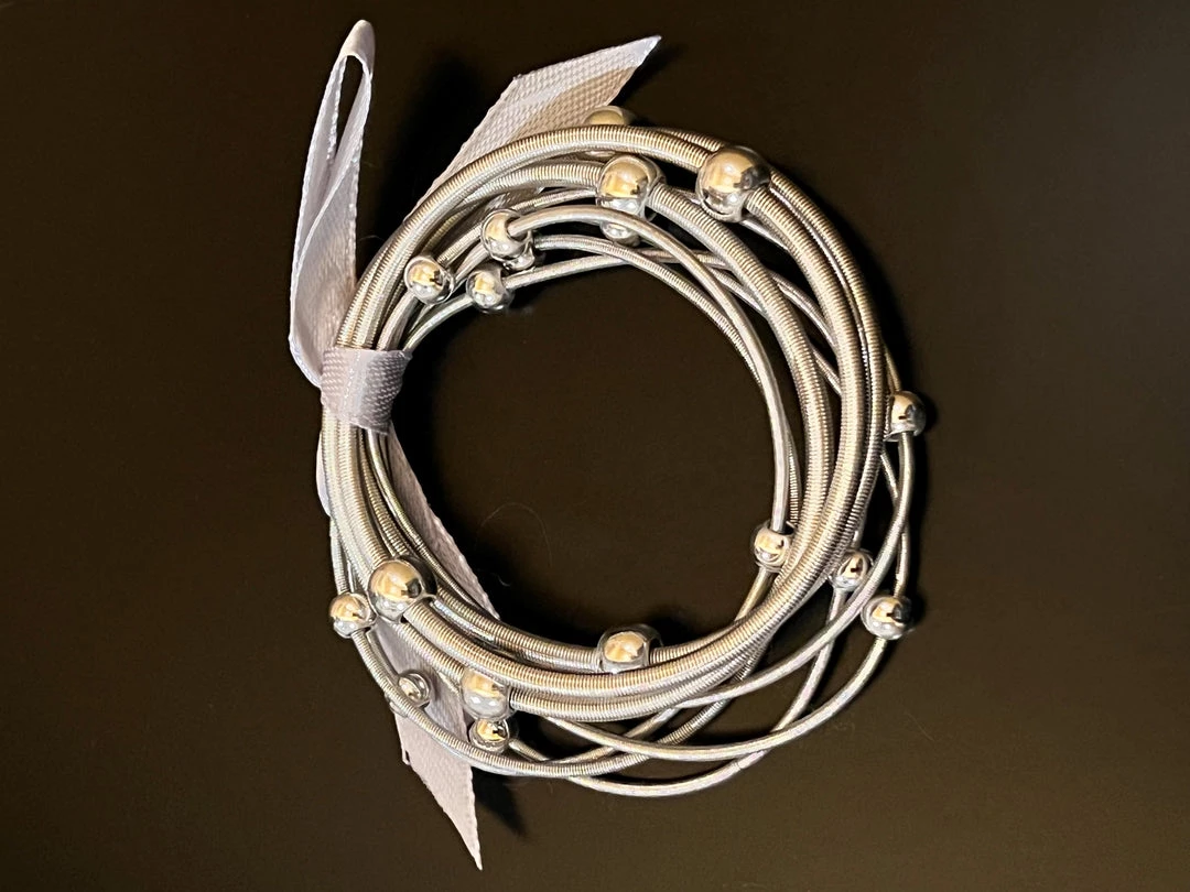 Stella Beaded Guitar String Bracelets