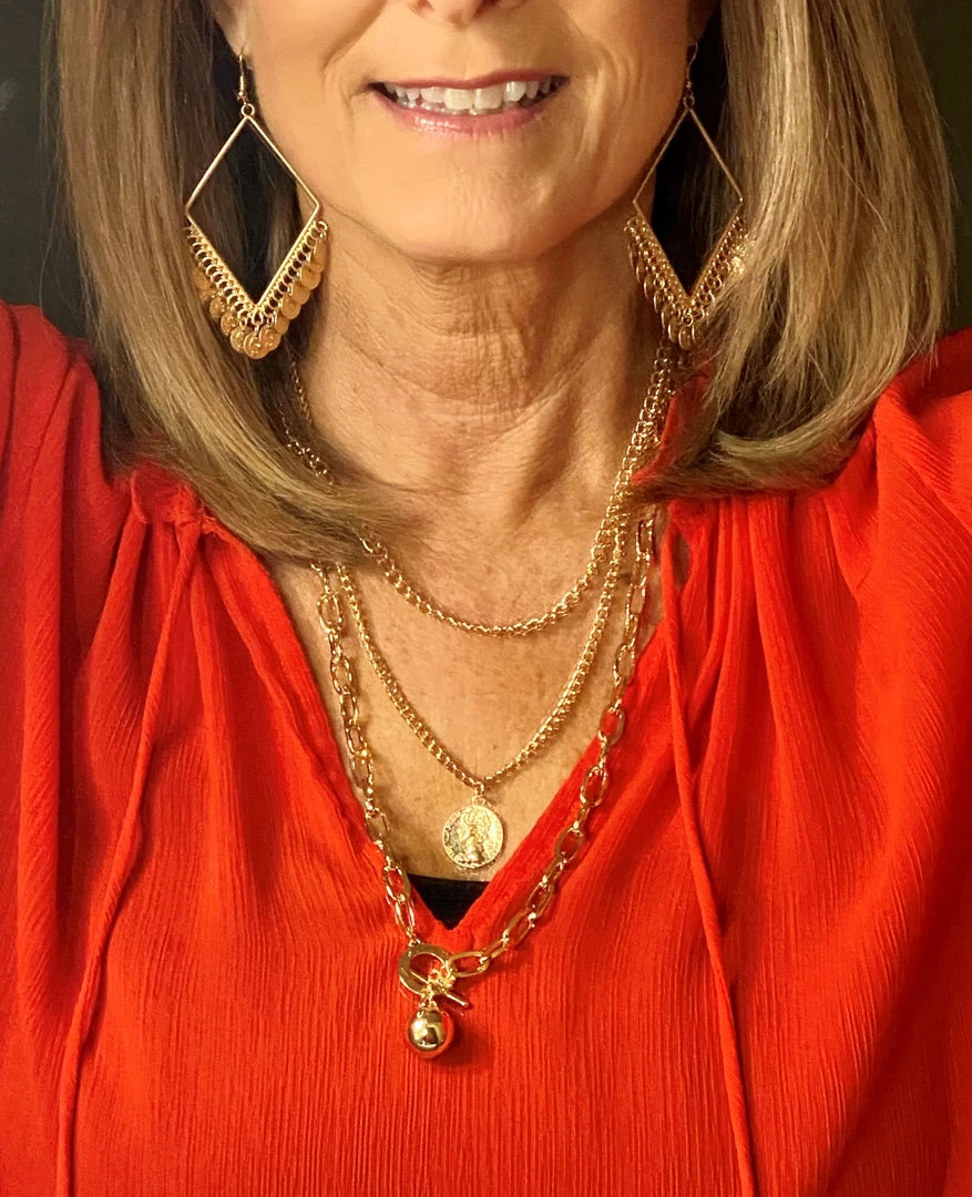 LA3Accessories Two Necklace Chain Set