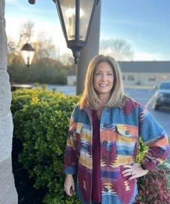 Jodifl Aztec Shacket TOPS