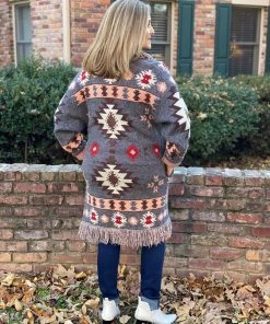 Jodifl TOPS Aztec Cardigan
