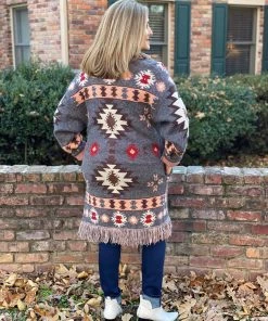 Jodifl TOPS Aztec Cardigan