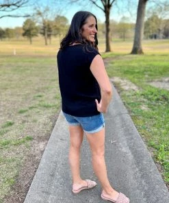 Savannah Jane TOPS Colorful Embroidery Top