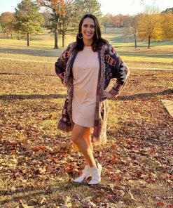 Jodifl TOPS Aztec Cardigan