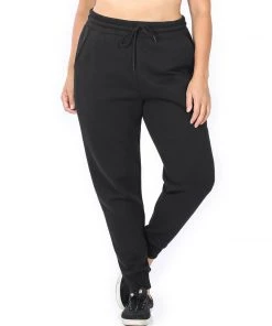 Zenana BOTTOMS Jogger Sweatpants