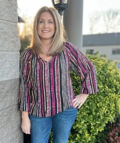 Andree By Unit Classic Stripe Blouse TOPS