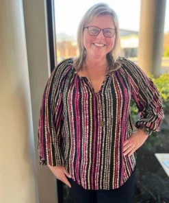 Andree By Unit Classic Stripe Blouse TOPS