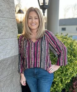 Andree By Unit Classic Stripe Blouse TOPS