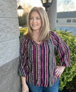 Andree By Unit Classic Stripe Blouse TOPS