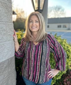 Andree By Unit Classic Stripe Blouse TOPS