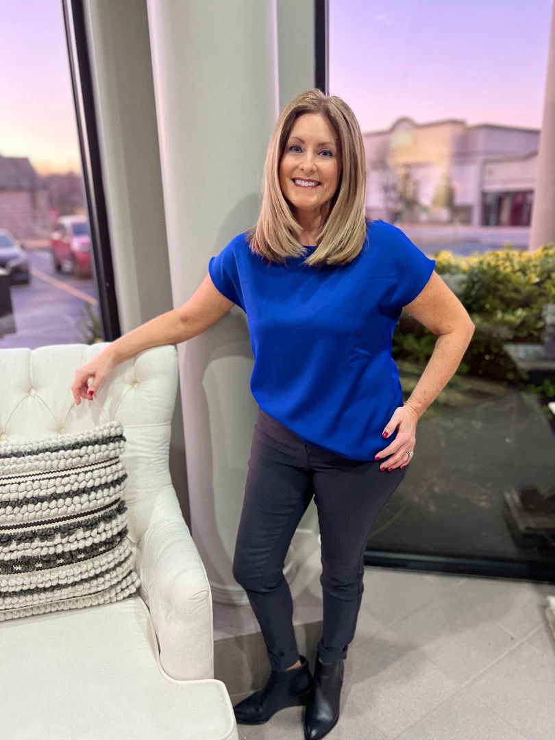 2Hearts TOPS Cap Sleeve Top