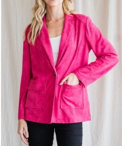 Jodifl OUTERWEAR Pink Party Blazer