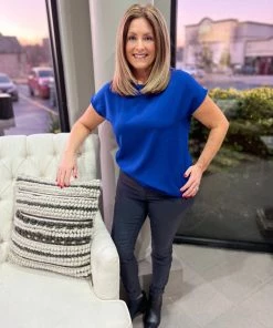 2Hearts TOPS Cap Sleeve Top