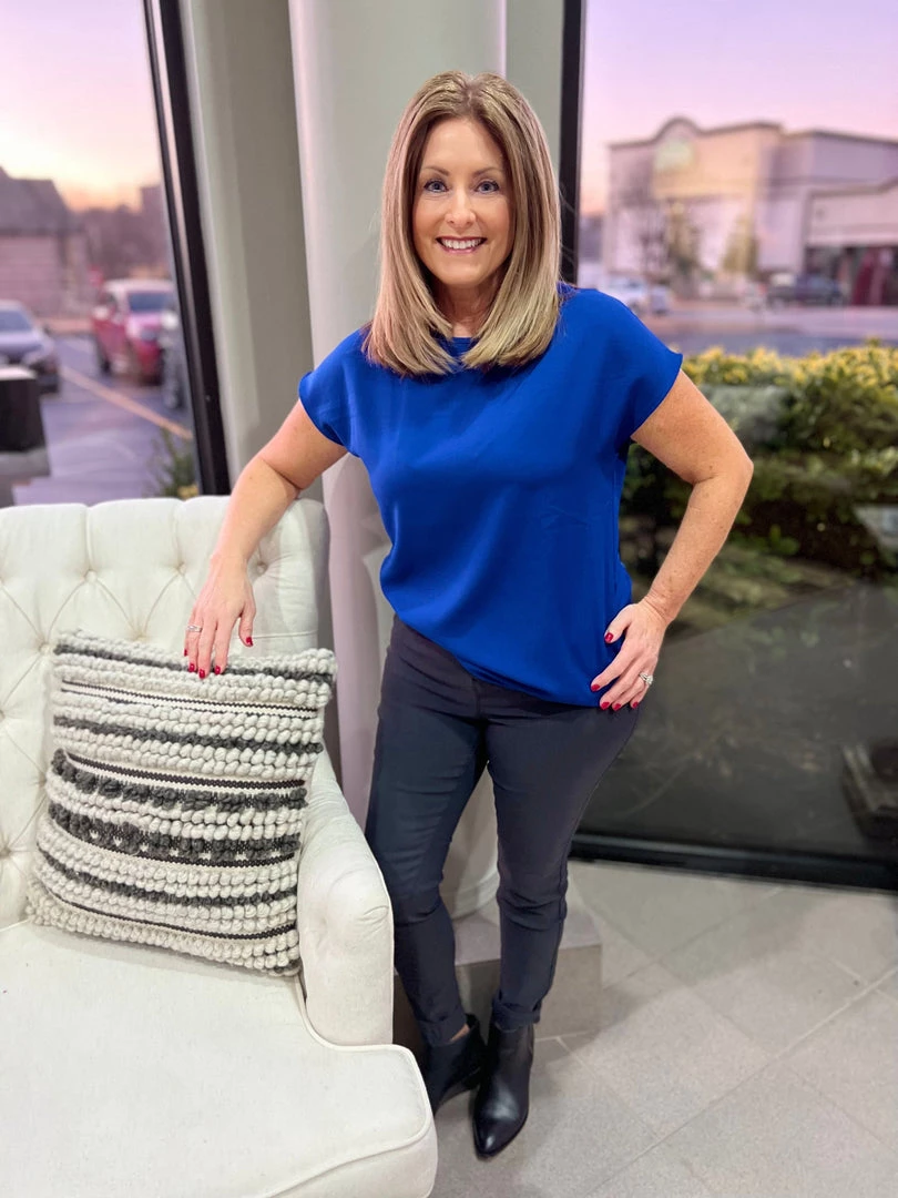 2Hearts TOPS Cap Sleeve Top