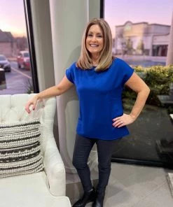 2Hearts TOPS Cap Sleeve Top