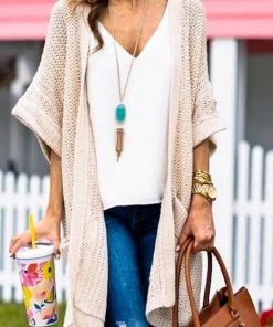 Trend Shop Knitted Sweater Cardigan TOPS
