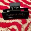 Ruby Stone Boutique Black Hair Claw ACCESSORIES
