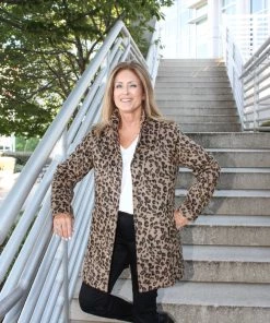 Andree By Unit Leopard Jacket OUTERWEAR