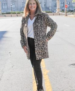 Andree By Unit Leopard Jacket OUTERWEAR