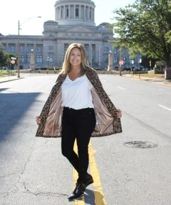 Andree By Unit Leopard Jacket OUTERWEAR