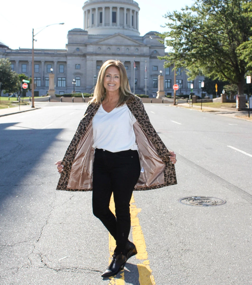 Andree By Unit Leopard Jacket OUTERWEAR