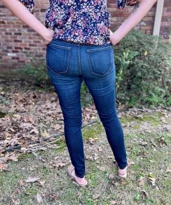 BOTTOMS Judy Blue Dark Wash Denim