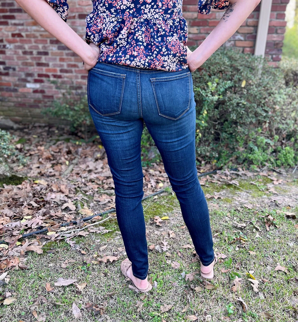 BOTTOMS Judy Blue Dark Wash Denim
