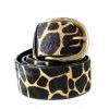 Diba True Giraffe Print Leather Belt ACCESSORIES