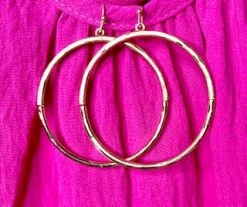 Ruby Stone Boutique Ruby Stone 2021 Signature Earrings: Gold ACCESSORIES