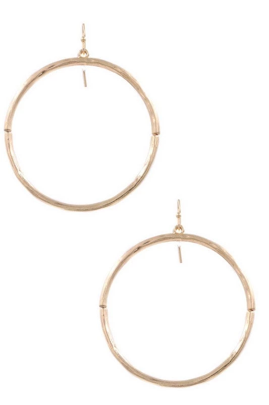 Ruby Stone Boutique Ruby Stone 2021 Signature Earrings: Gold ACCESSORIES