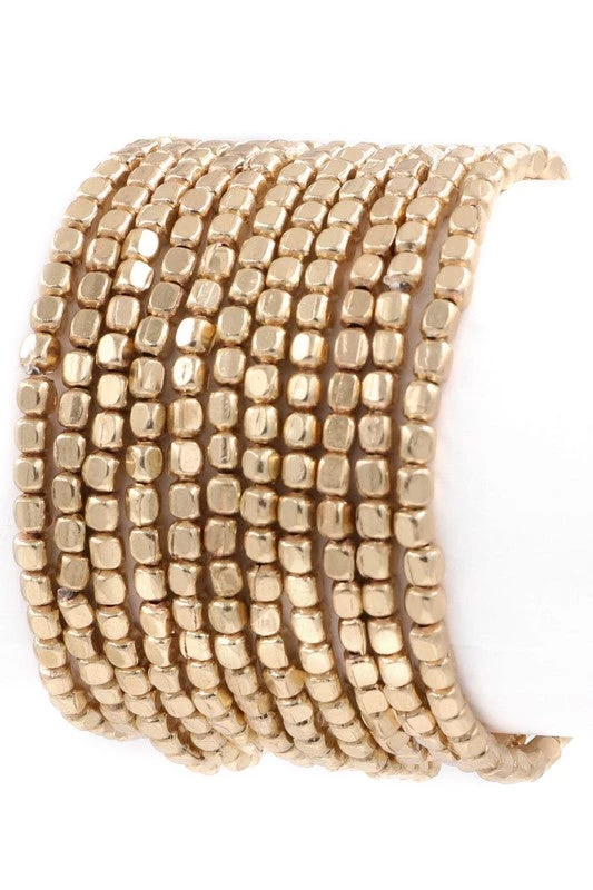 Ruby Stone Boutique ACCESSORIES Stack Me Up: Gold