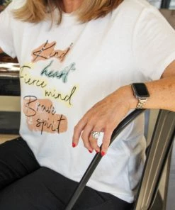 Ruby Stone Boutique Kind, Fierce, Brave Graphic Tee