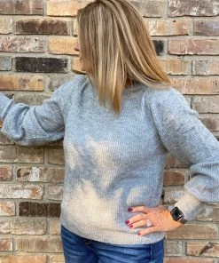 Sweet Habit Favorite Grey Sweater TOPS