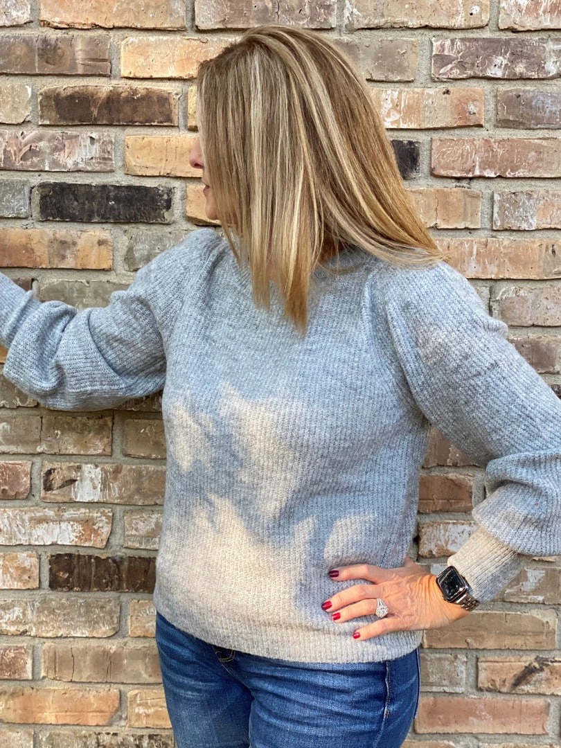 Sweet Habit Favorite Grey Sweater TOPS
