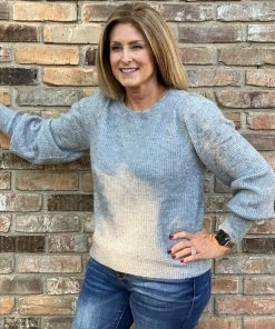 Sweet Habit Favorite Grey Sweater TOPS
