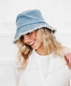 Pretty Simple Denim Bucket Hat