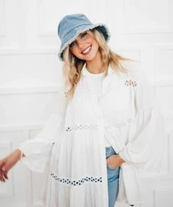 Pretty Simple Denim Bucket Hat
