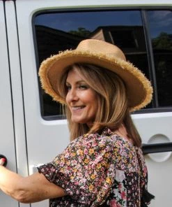 Ruby Stone Boutique Woven Boho Hat