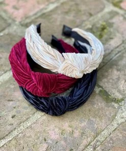 Caroline Hill Velvet Handbands ACCESSORIES