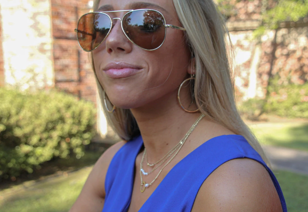 Ruby Stone Boutique Ruby Stone 2021 Signature Earrings: Gold ACCESSORIES