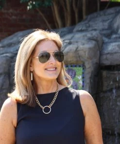 Ruby Stone Boutique Two Way Tank: Black