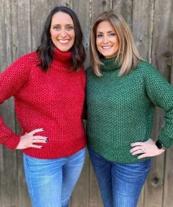 Zenana TOPS Turtleneck Sweater