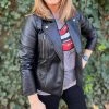 Fate Leather Biker Jacket JACKETS