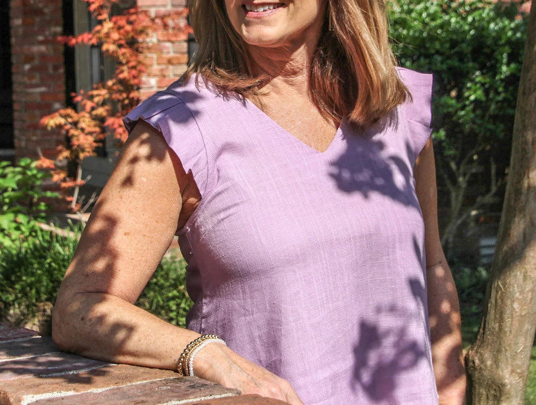 Ruby Stone Boutique TOPS Lavender Lush Top