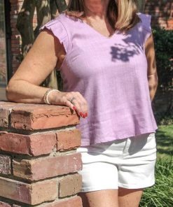 Ruby Stone Boutique TOPS Lavender Lush Top