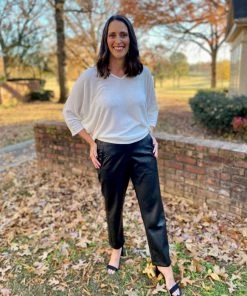 Andree By Unit TOPS Ivory Dolman Sleeve Top