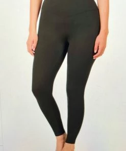 Zenana BOTTOMS Microfiber Wide Waistband Leggings