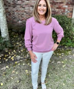 Zenana Rose Smocked Blouse TOPS